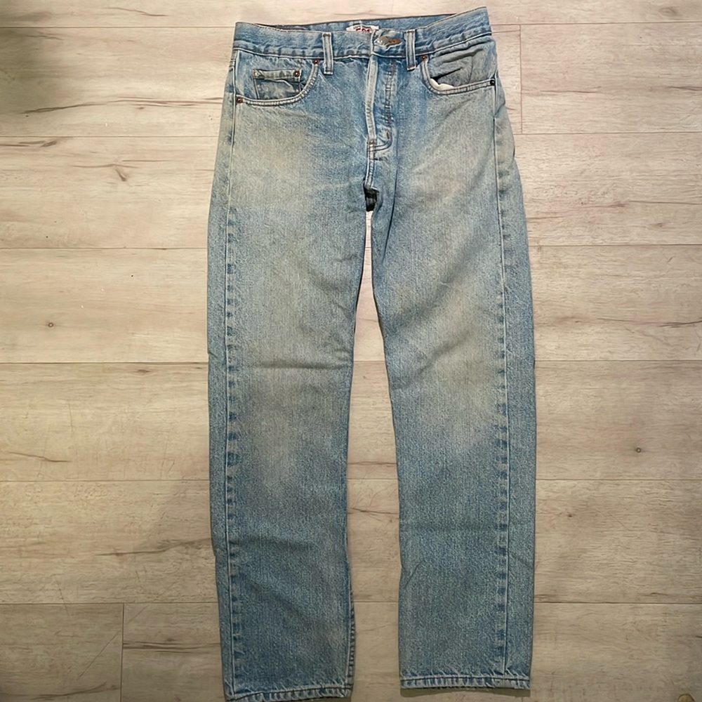 Vintage Light Wash Levi’s 501s